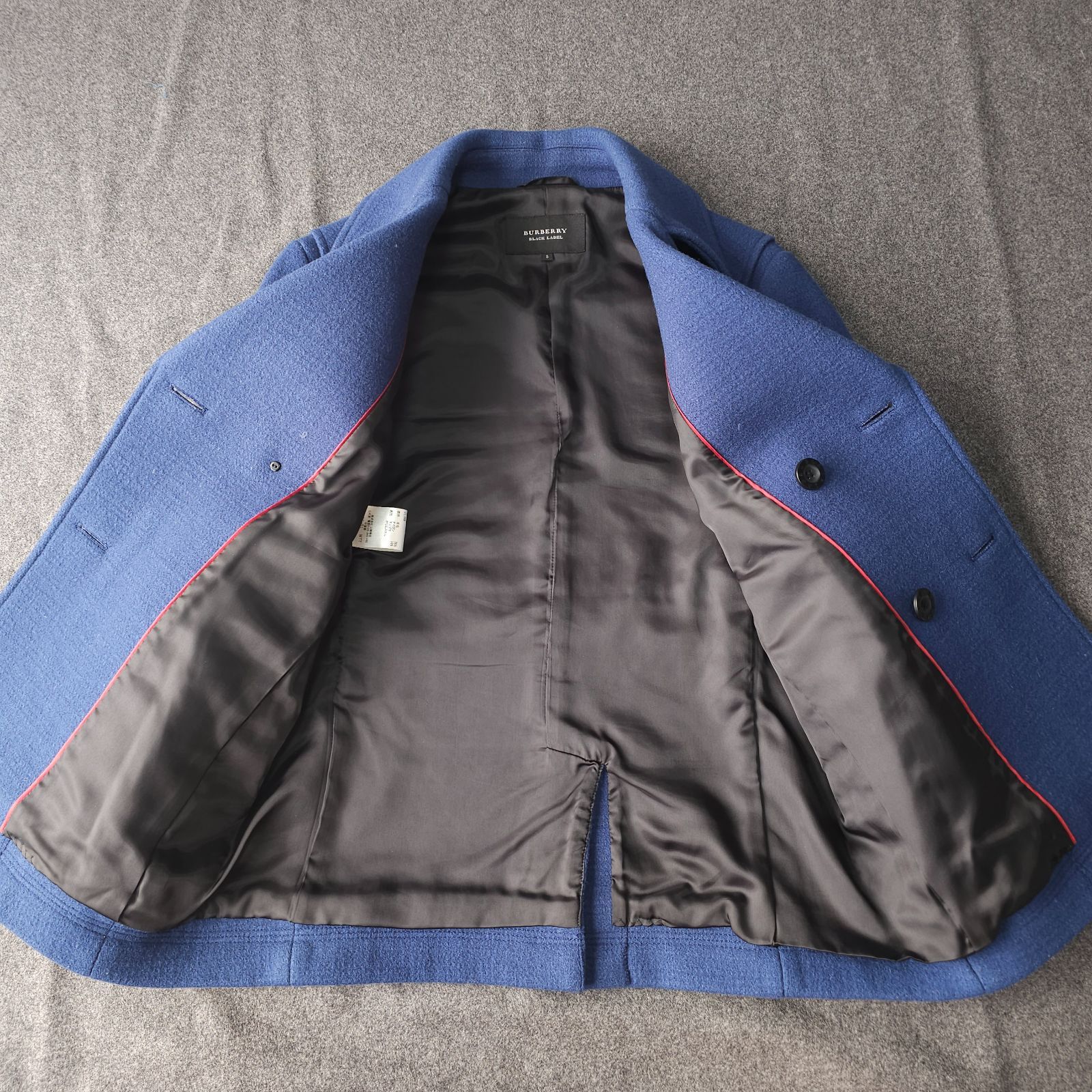 BURBERRY BLACK LABEL バーバリーブラックレーベル 秋冬 羊毛 ウール P