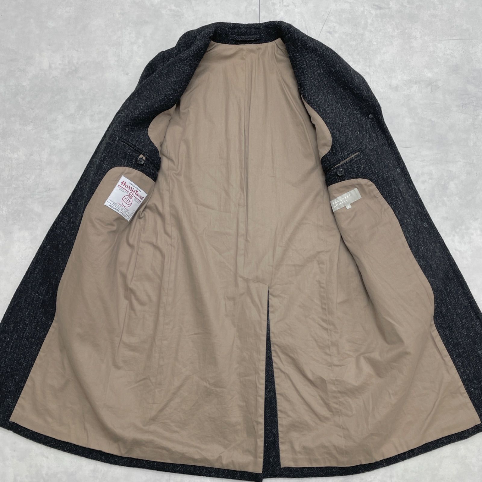 MARGARET HOWELL マーガレットハウエル ハリスツイード チェスター