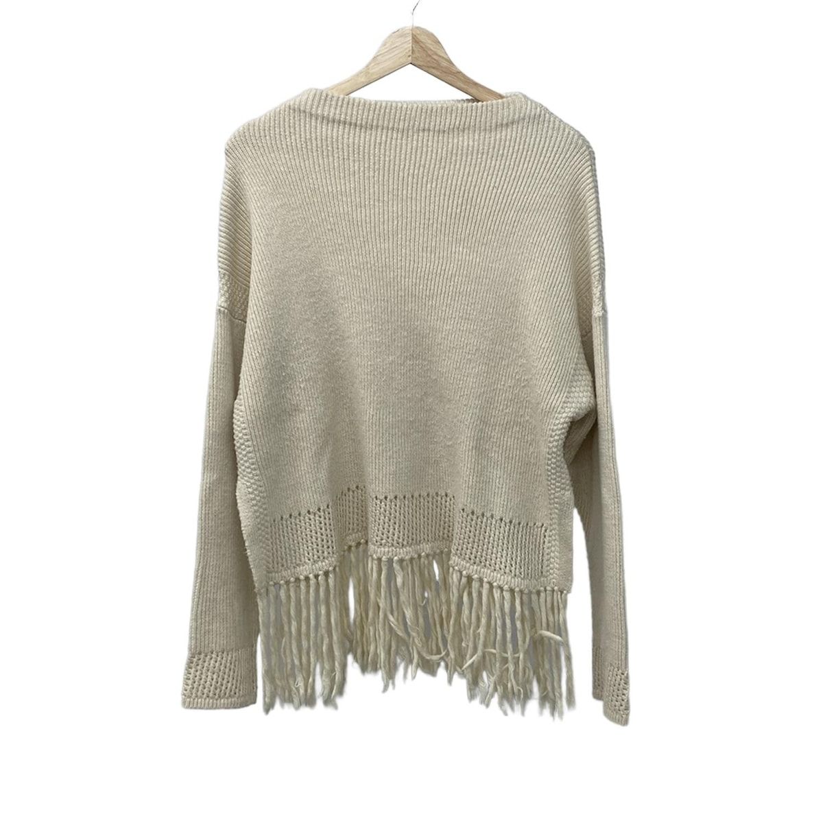 Curensology カレンソロジー 長袖セーター サイズF レディース 白 ハイネック