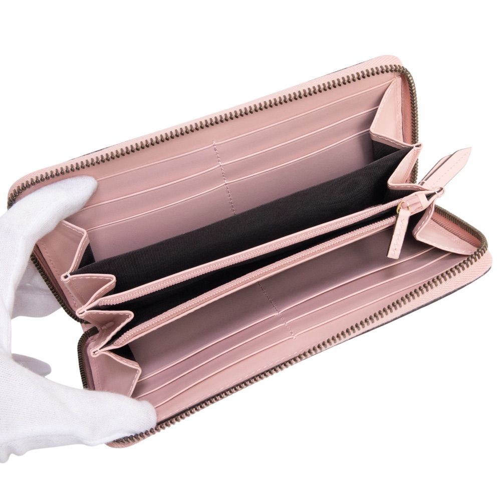 グッチ 548058 リネアキャット ジップアラウンドウォレット ラウンド