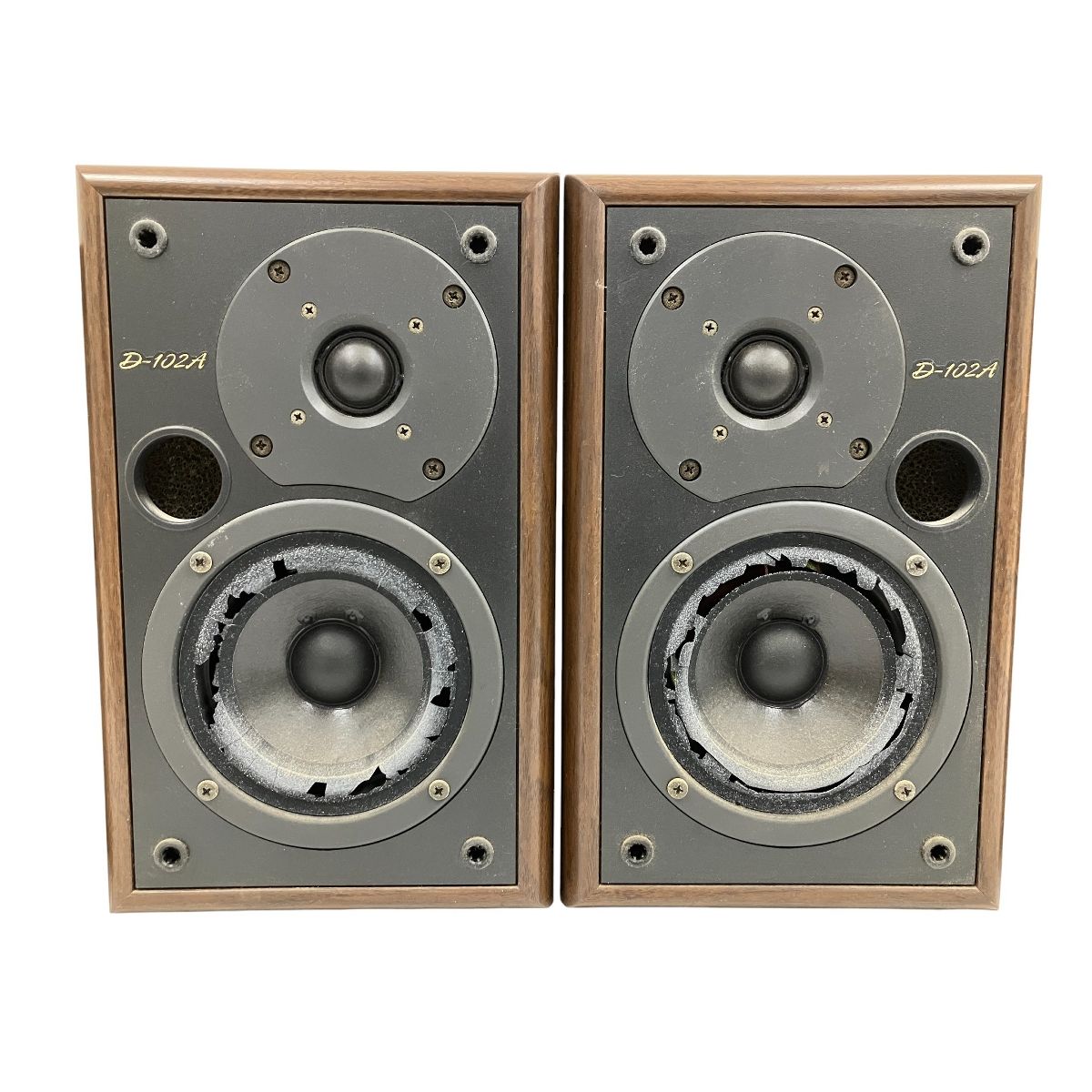 ONKYO D 102 A スピーカー ペア 2 WAY オーディオ 音響機器 オンキョー