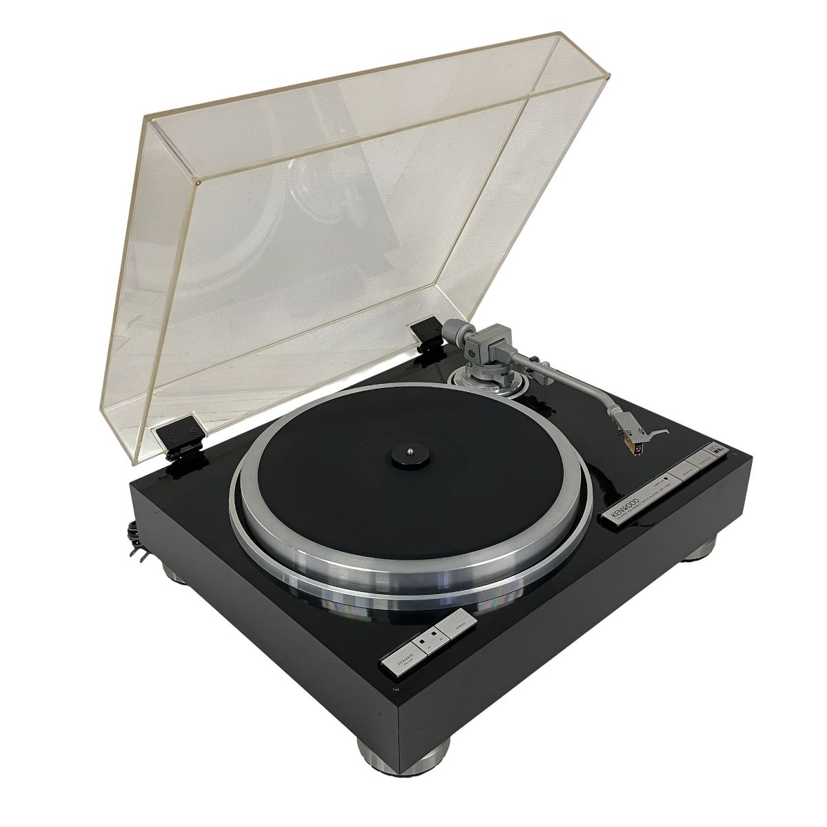 KENWOOD KP-1100 レコード プレーヤー ortofon MC 20 Super カートリッジ セット オートリフトアップ ターンテーブル 音響