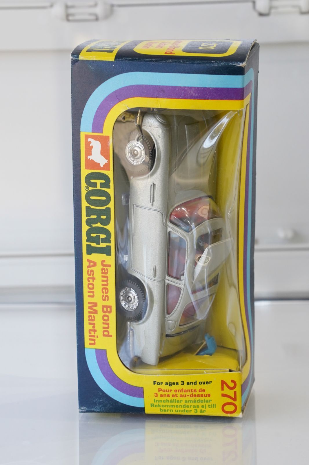 英国製1977年】CORGI 007 ジェームズボンド アストンマーチン DB5 No