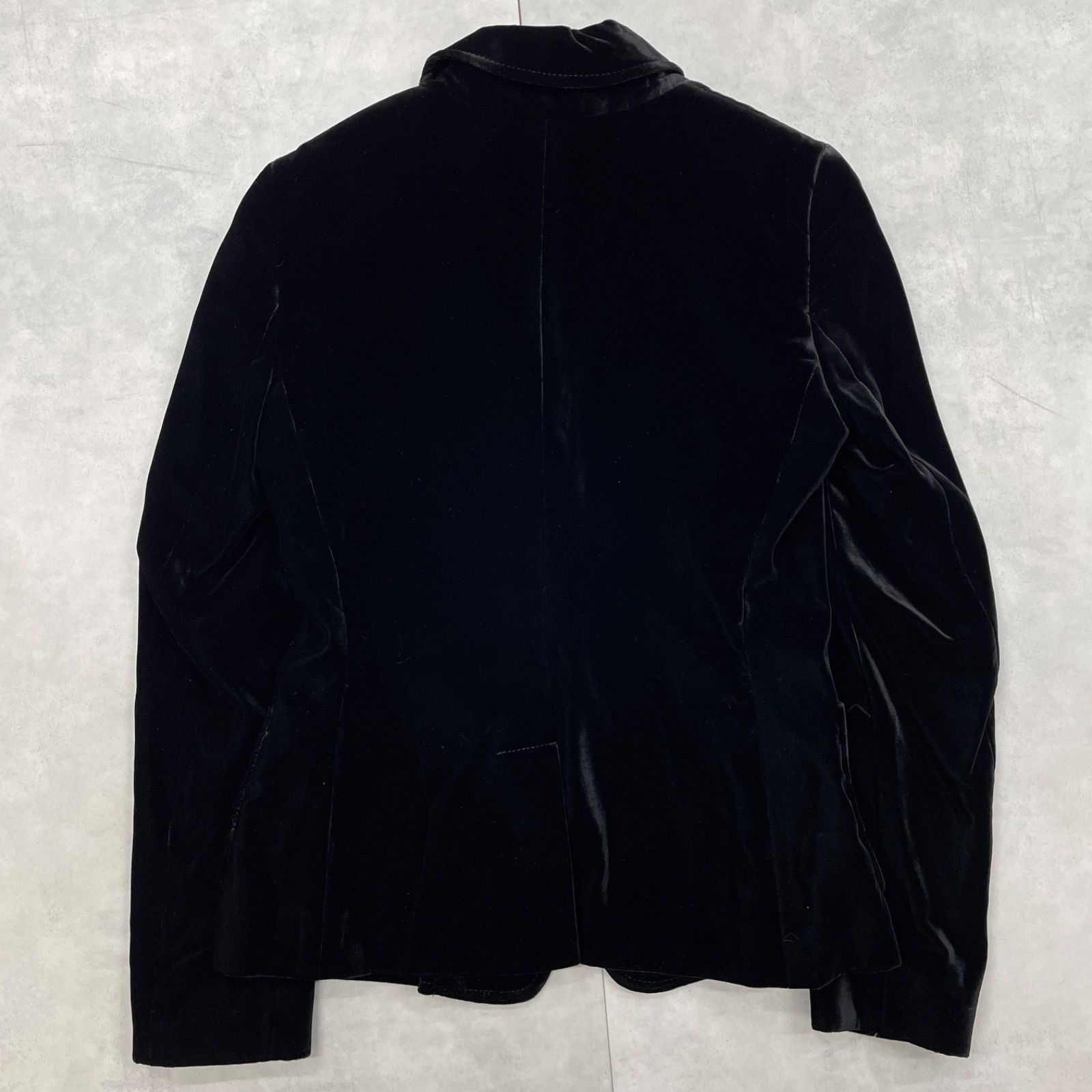 ETRO エトロ テーラードジャケット ベルベット ベロア 裏地総柄