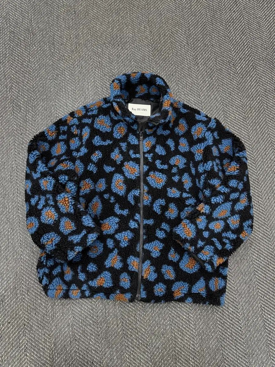 レイビームス ヒョウ柄 レオパード BoA ボア ファー ブルゾン