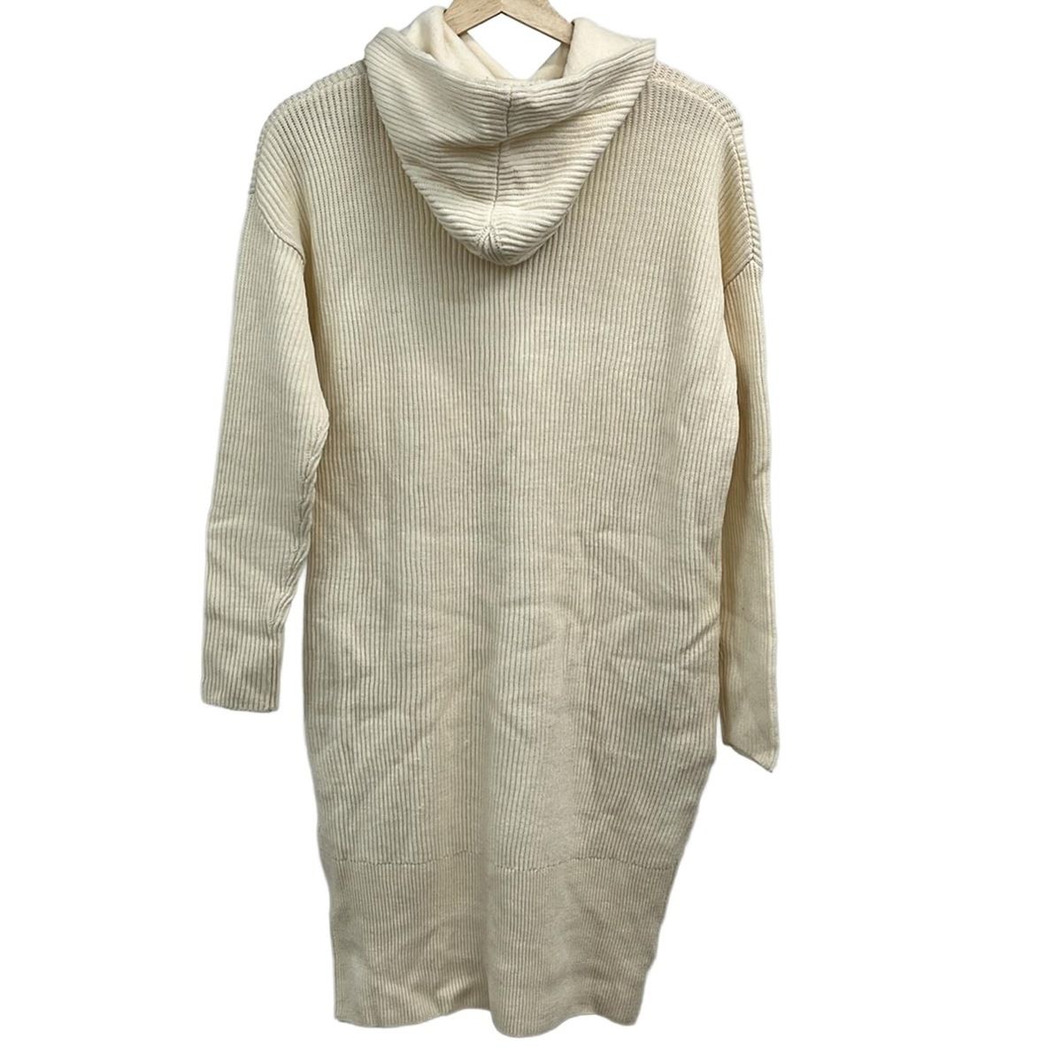 23区 ニジュウサンク ワンピース サイズ38 M レディース アイボリー 長袖 ロング ニット