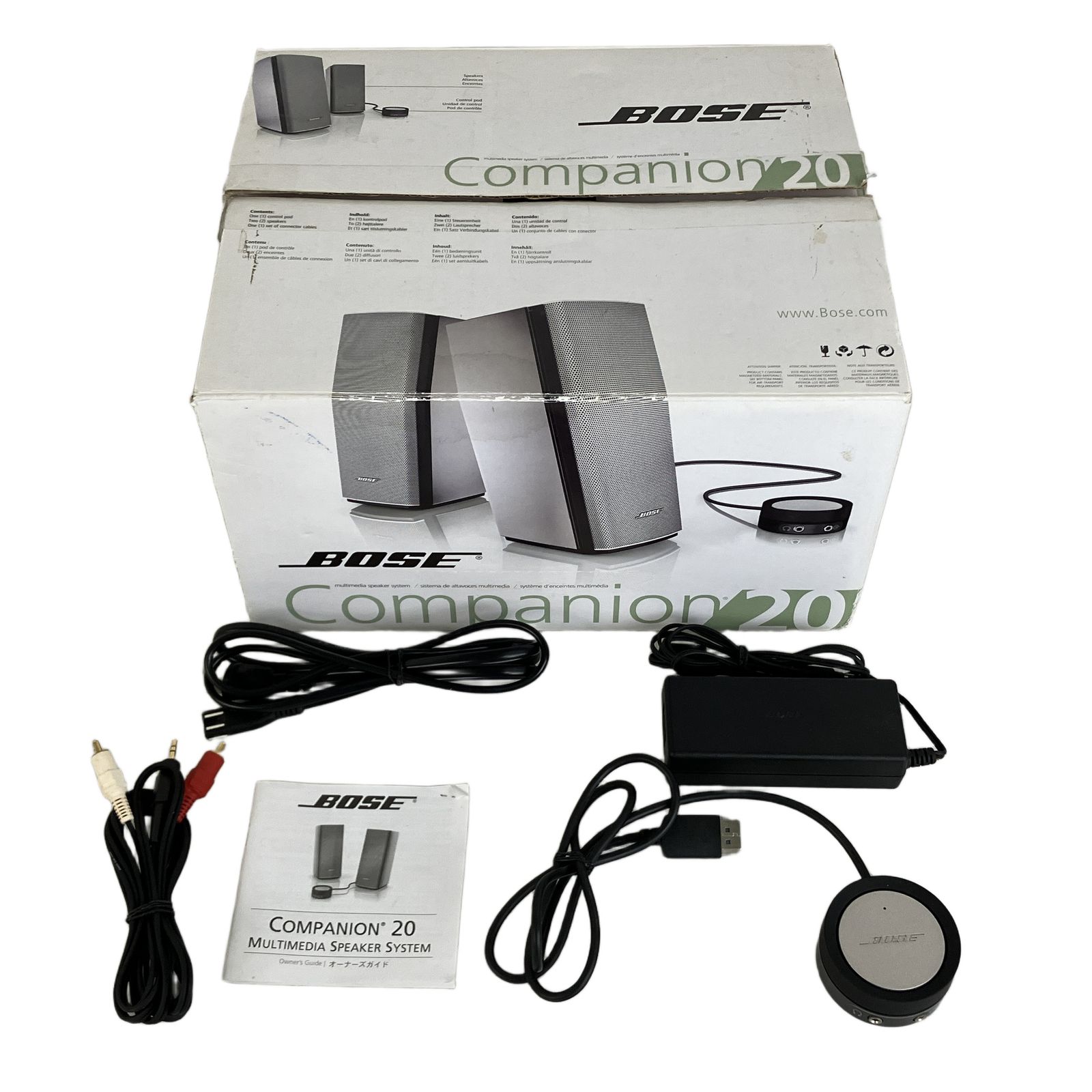 BOSE Companion 20 multimedia speaker system PCスピーカー ボーズ