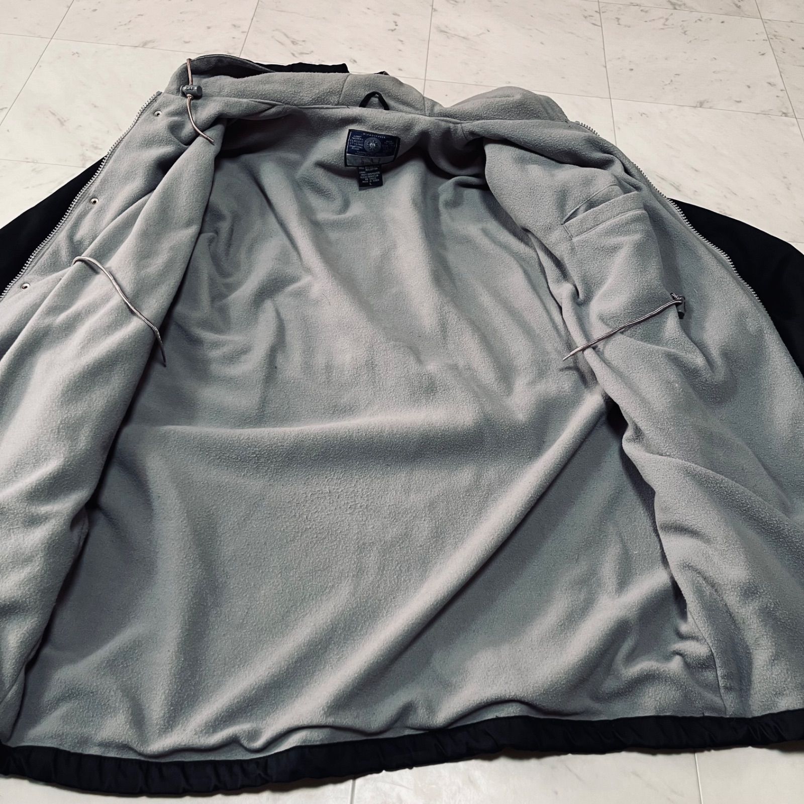 OLD GAP オールドギャップ 90s 裏フリース フーテッドコート ベンチ