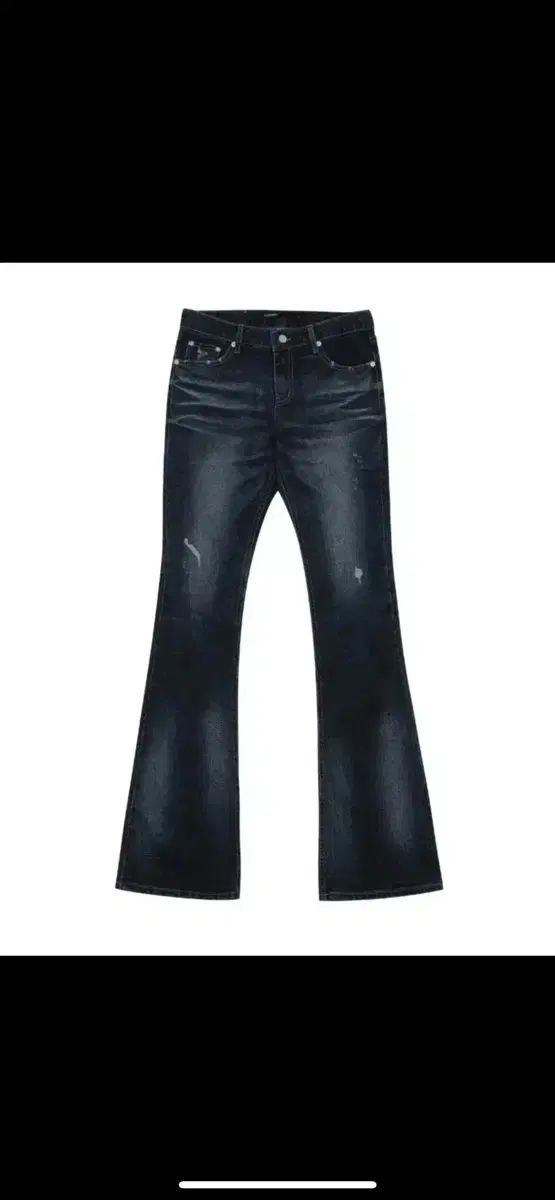 Small BOHEMSEO ボヘミアンソウル ダークブルー ウォッシュ ブーツカット デニム