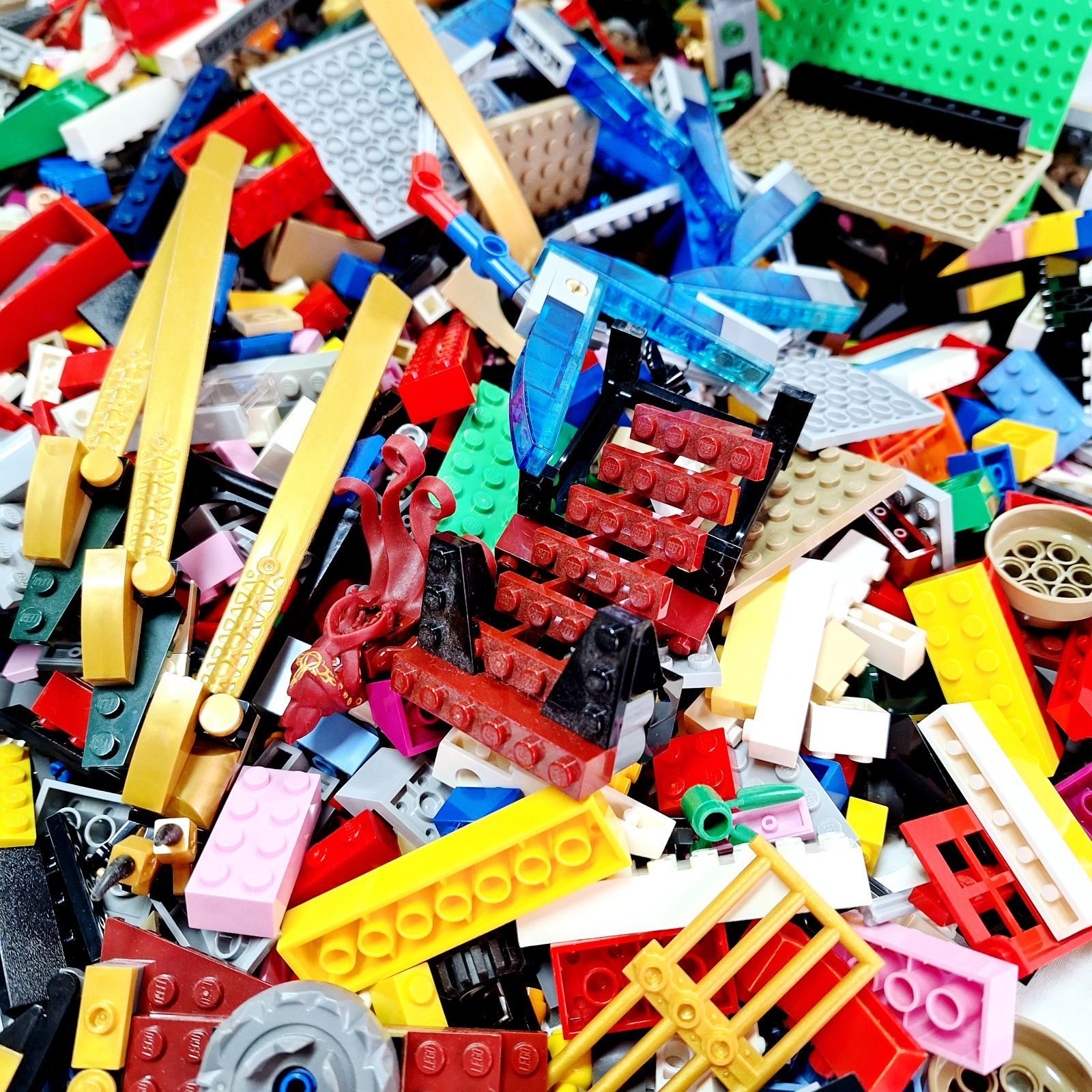 LEGO レゴ ブロック パーツ たくさん 大量 100サイズの段ボールに 