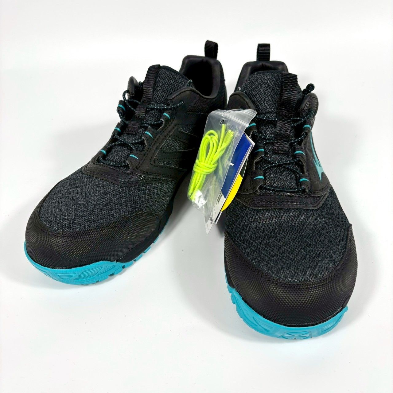 ♥品 ミズノ 安全靴 ES 31 L ブラック×ライトブルー 26.5 cm