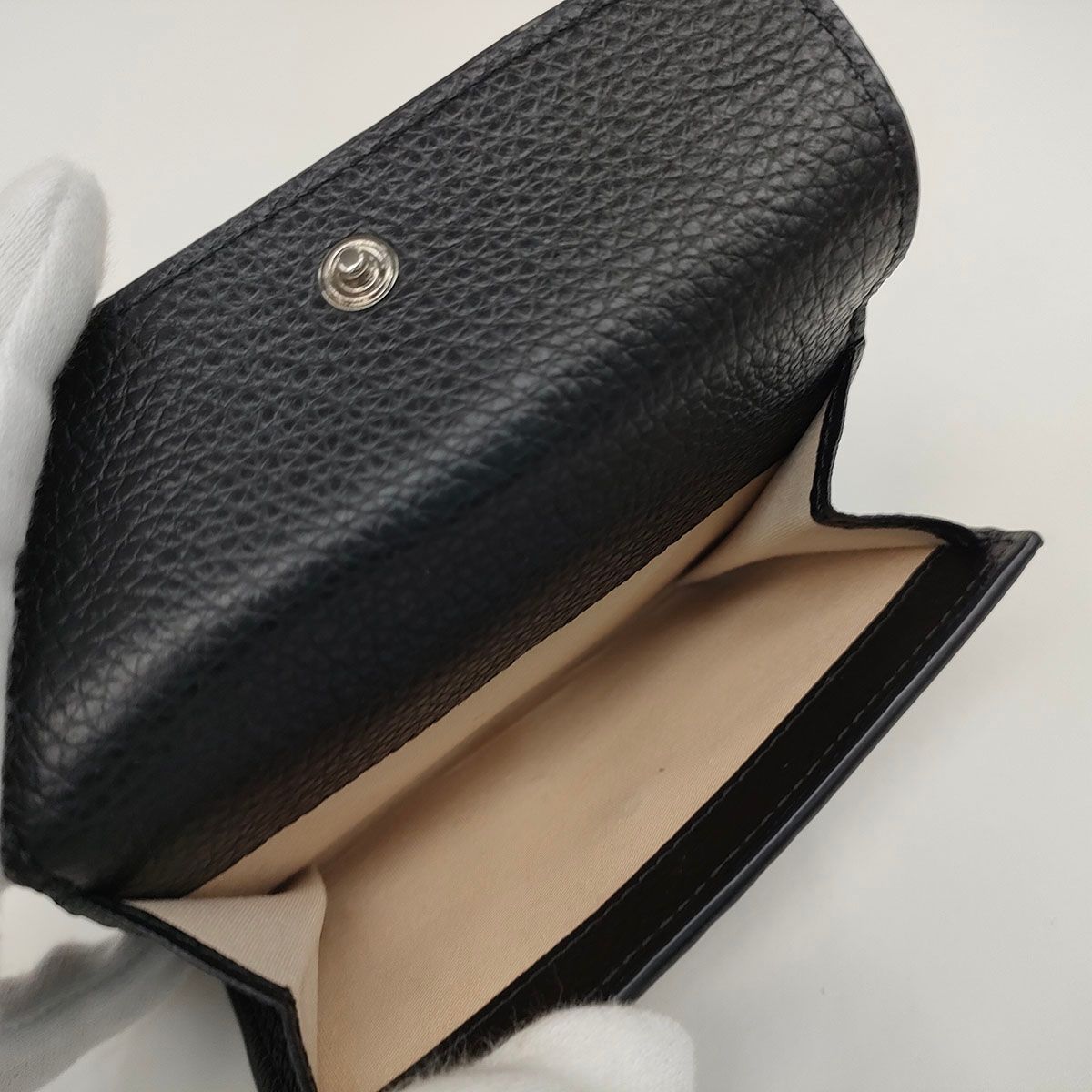  Chloe クロエ スモール トリフォールド ウォレット 三つ折り財布 レディース レザー ブラック 折り財布 小物