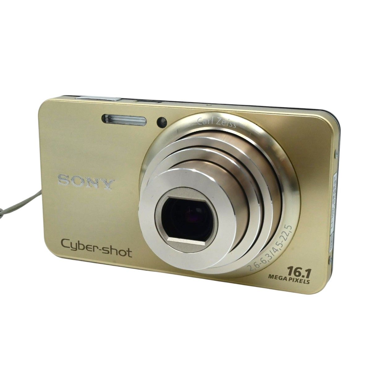 SONY ソニー Cyber-shot DSC-W 570 デジタルスチルカメラ ゴールド 16.1 MP 光学5倍ズーム コンパクトデジタルカメラ M 2512-t 025