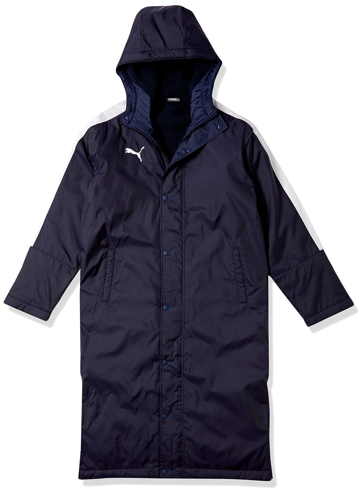 プーマ PUMA サッカー TT ESS プロ ロングボアコート メンズ ニューネイビー プーマホワイト 654983 02