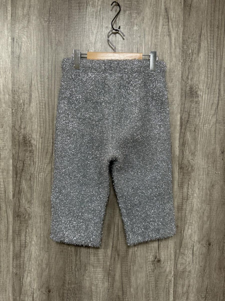  Bibiy ビビィ シルバー ハーフ パンツ sizeF ◎レディース その他 パンツ