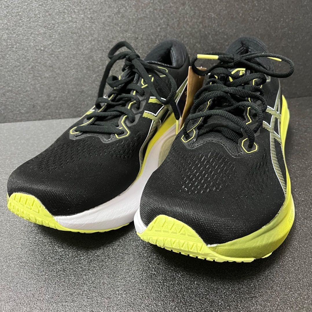 ASICS ランニングシューズ イエロー/ブラック asics ランニングシューズ イエロー - メルカリ