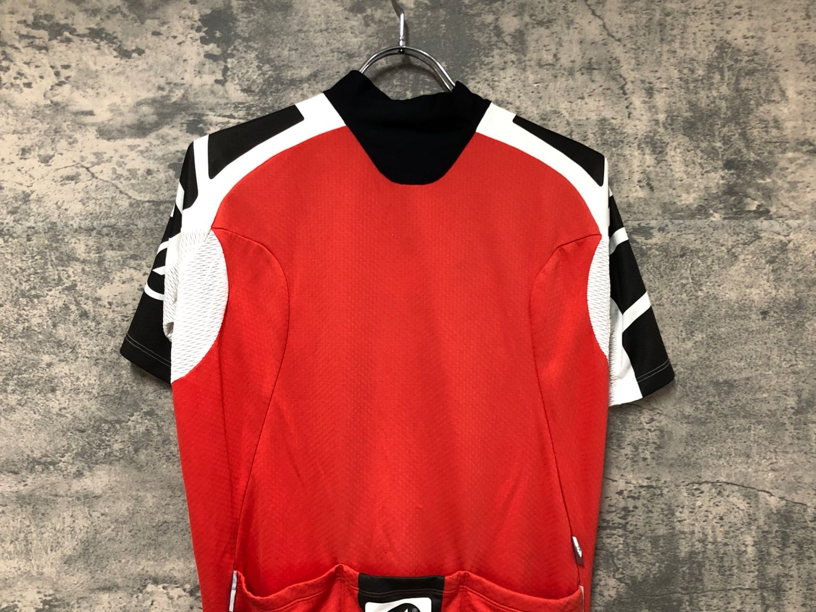 JQ567 アソス ASSOS 半袖 サイクルジャージ 赤白 L ※汚れ - メルカリ