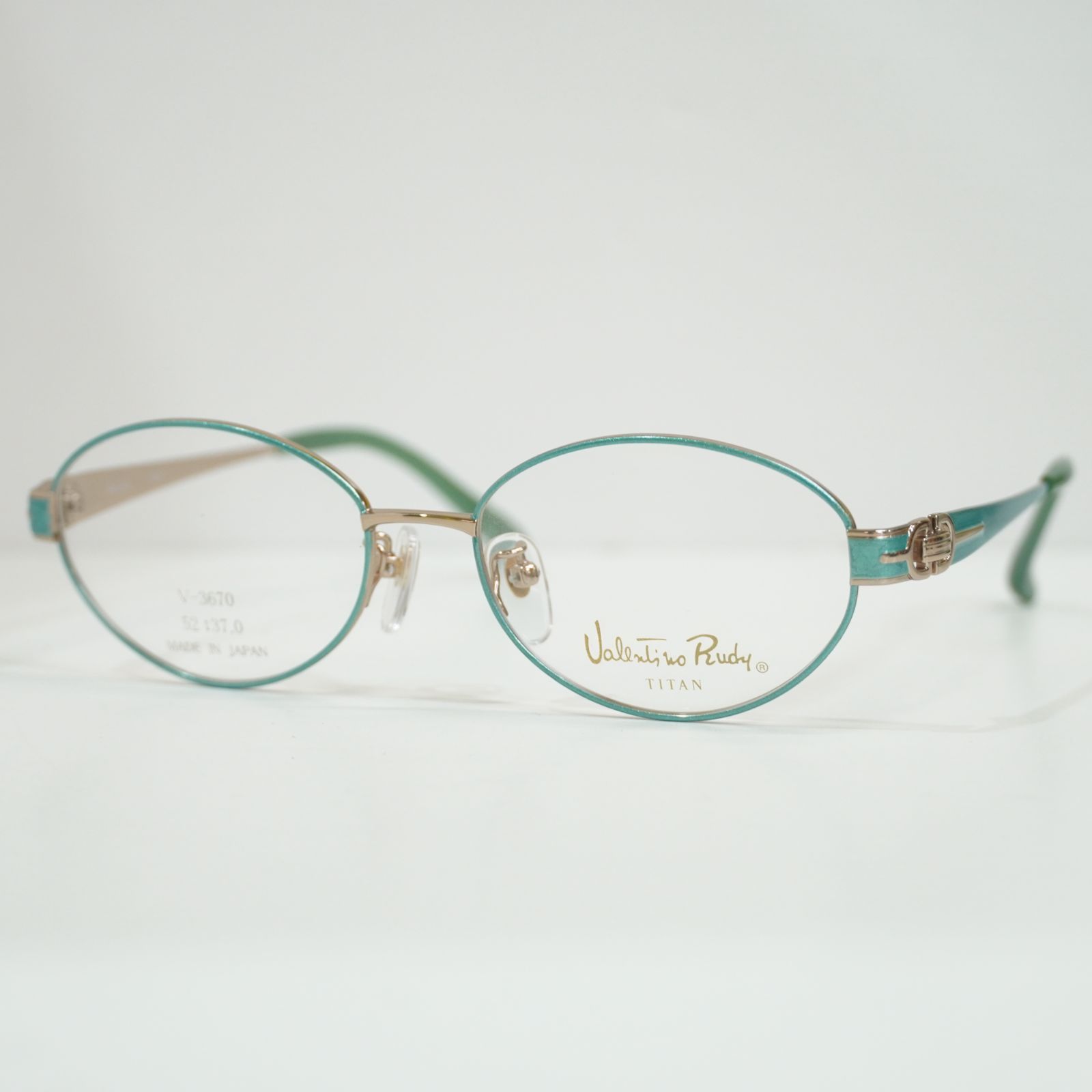 ♥ Valentino Rudy 鮮やかなグリーン レディース メガネフレーム