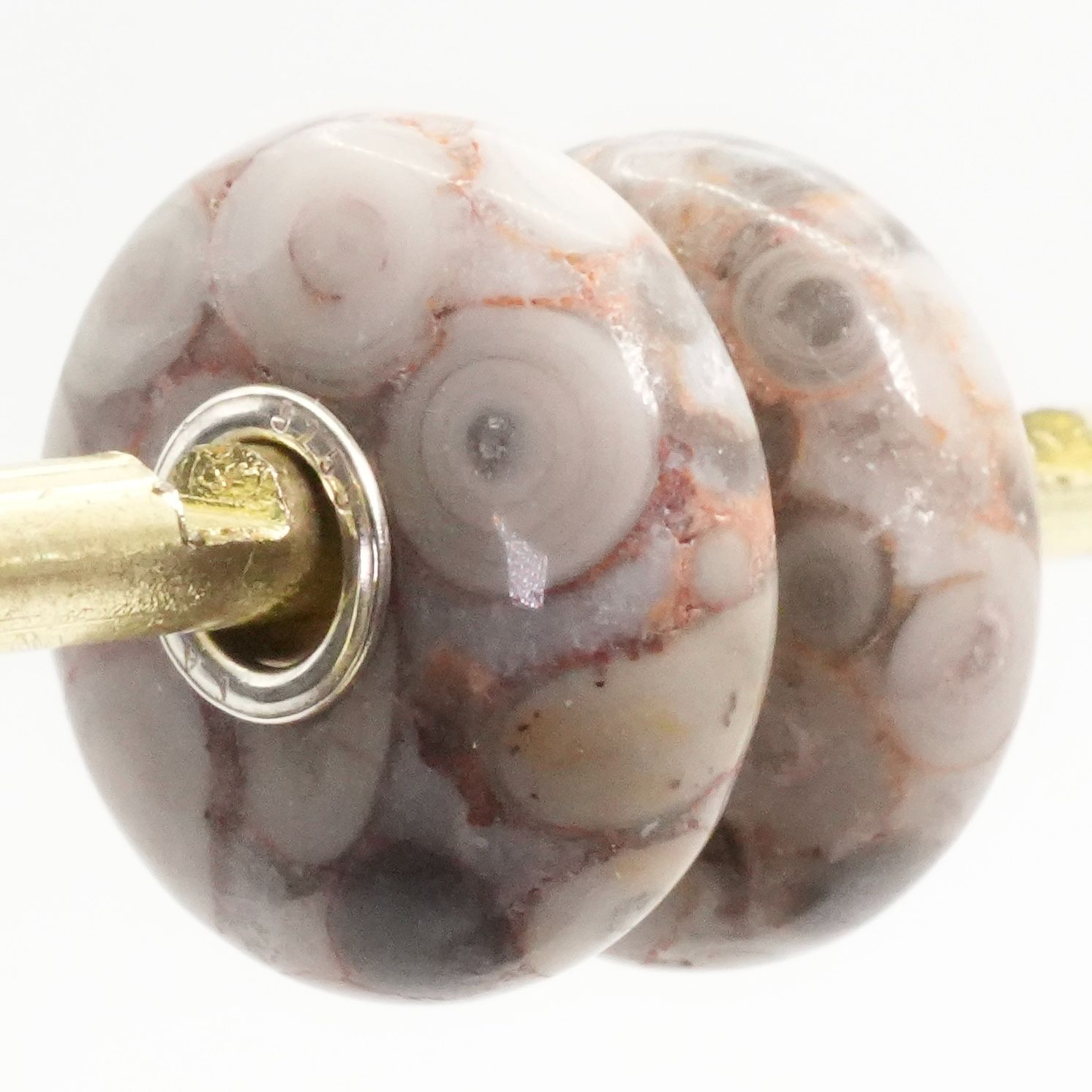 トロールビーズ 天然石 ビーズ 2個セット/25-2644 - メルカリ