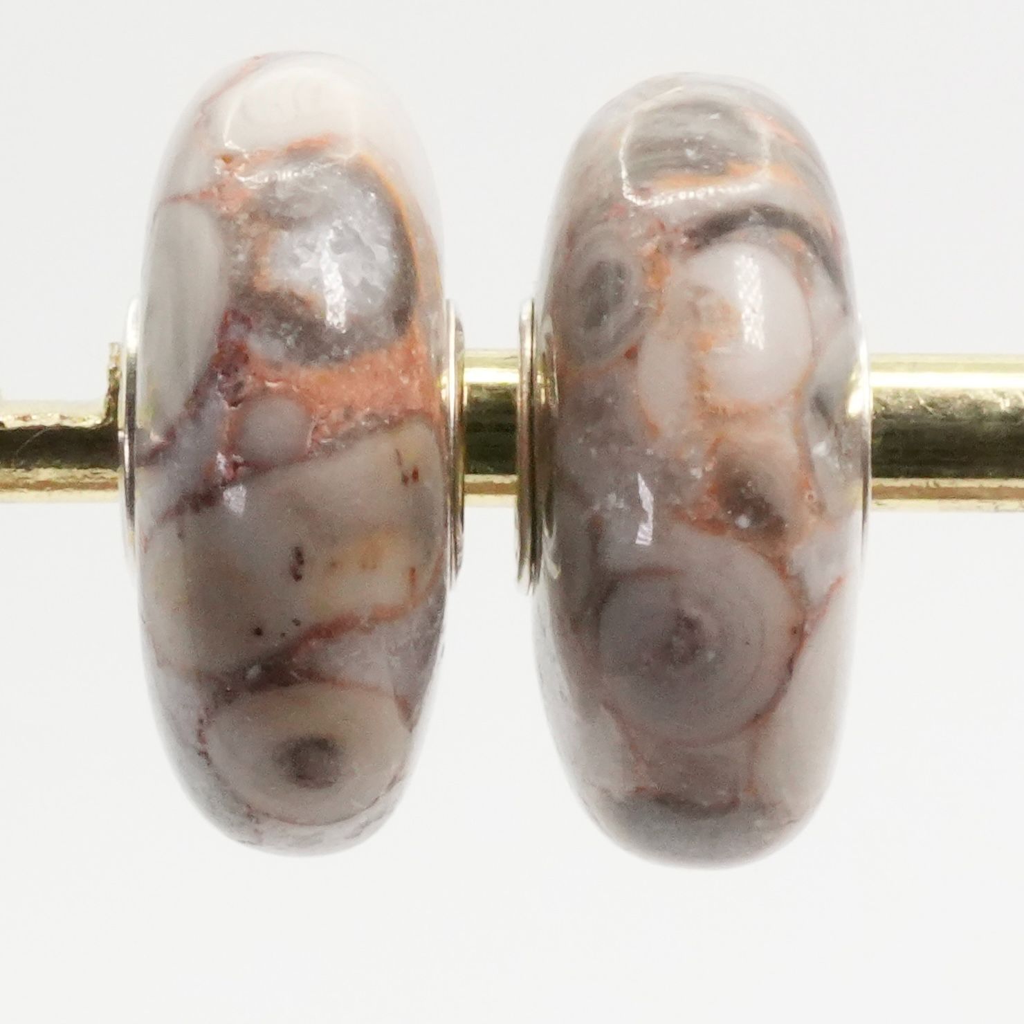 トロールビーズ 天然石 ビーズ 2個セット/25-2644 - メルカリ