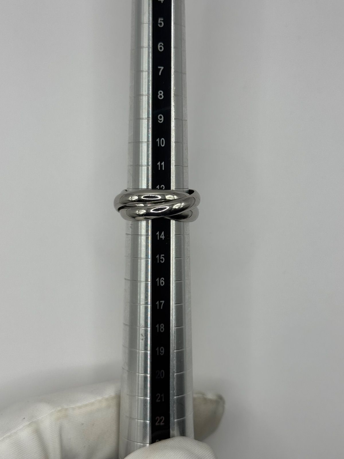  カルティエ トリニティリングPT 950 53 リング 指輪 アクセサリー