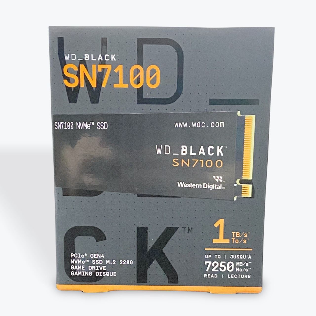 新品】WDS100T4X0E [WD_BLACK SN7100 NVMe SSD（1TB M.2(2280) PCIe 