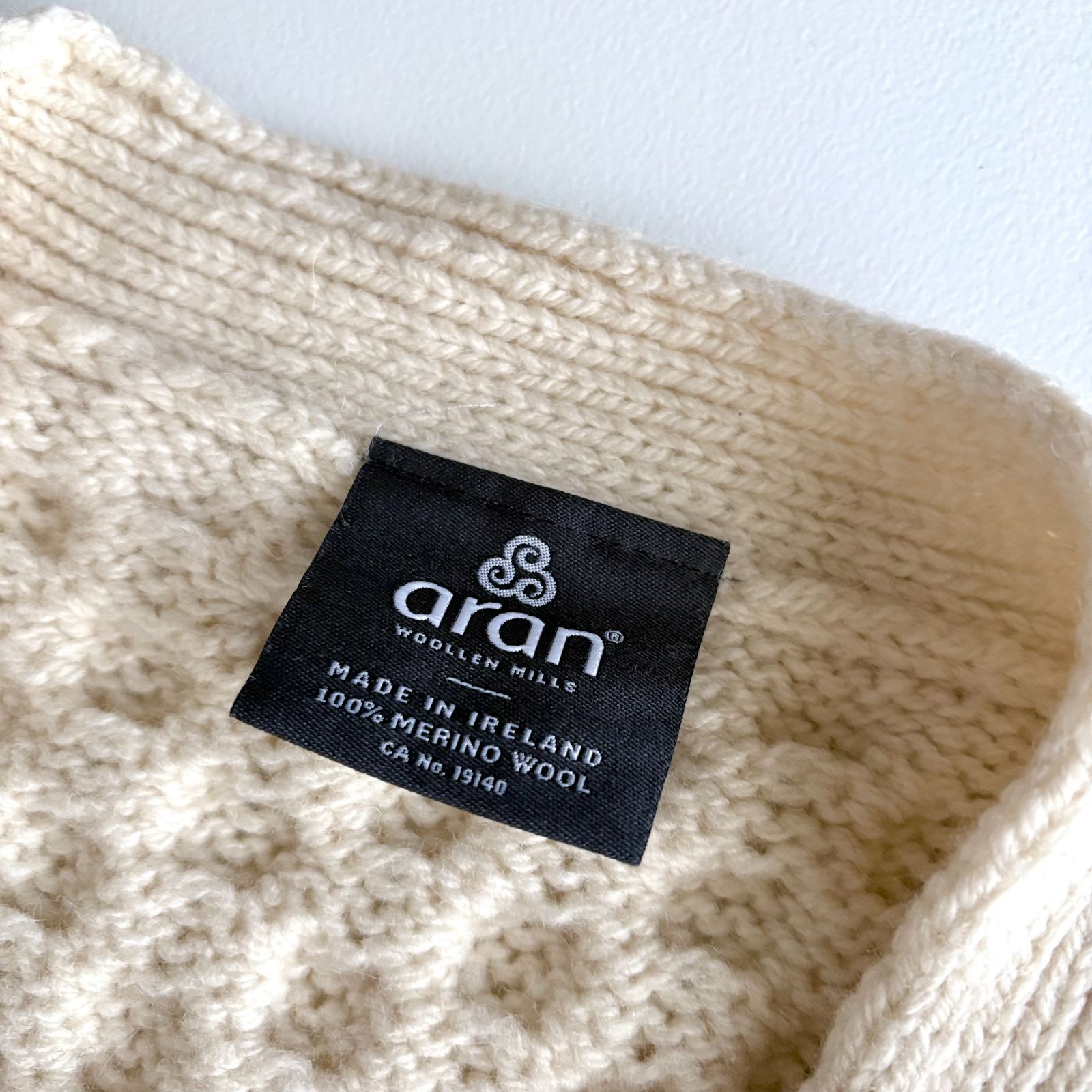aran WOOLLEN MILLS アランウーレンミルズ / アイルランド製 メリノ