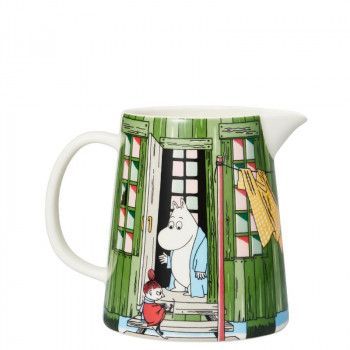 A Moomin ムーミン バスハウス 蓋付ピッチャー 1.0 L 1055267 グッズ キャラクター ブランド 雑貨 可愛い おしゃれ レディース 女性 キッズ 子供 プレゼント