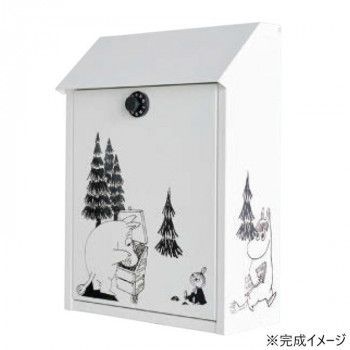 セトクラフト 壁掛けポスト ムーミン M 25-0011 グッズ キャラクター ブランド 雑貨 可愛い おしゃれ レディース 女性 キッズ 子供 プレゼント