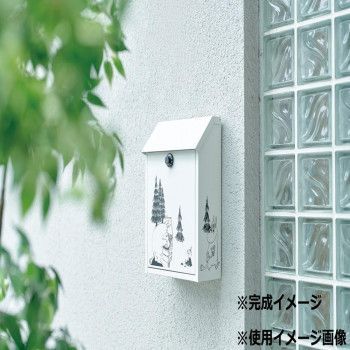 セトクラフト 壁掛けポスト ムーミン M 25-0011 グッズ キャラクター ブランド 雑貨 可愛い おしゃれ レディース 女性 キッズ 子供 プレゼント