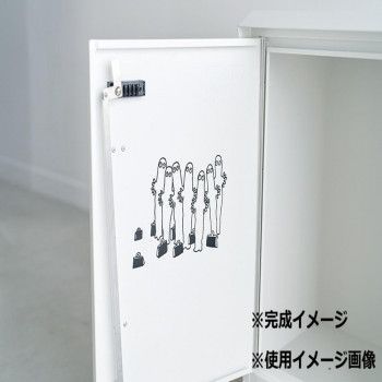 Pod mini ホワイト 2台セット（おまけ付き） セトクラフト 宅配ボックス ムーミン M25-0012 グッズ キャラクター