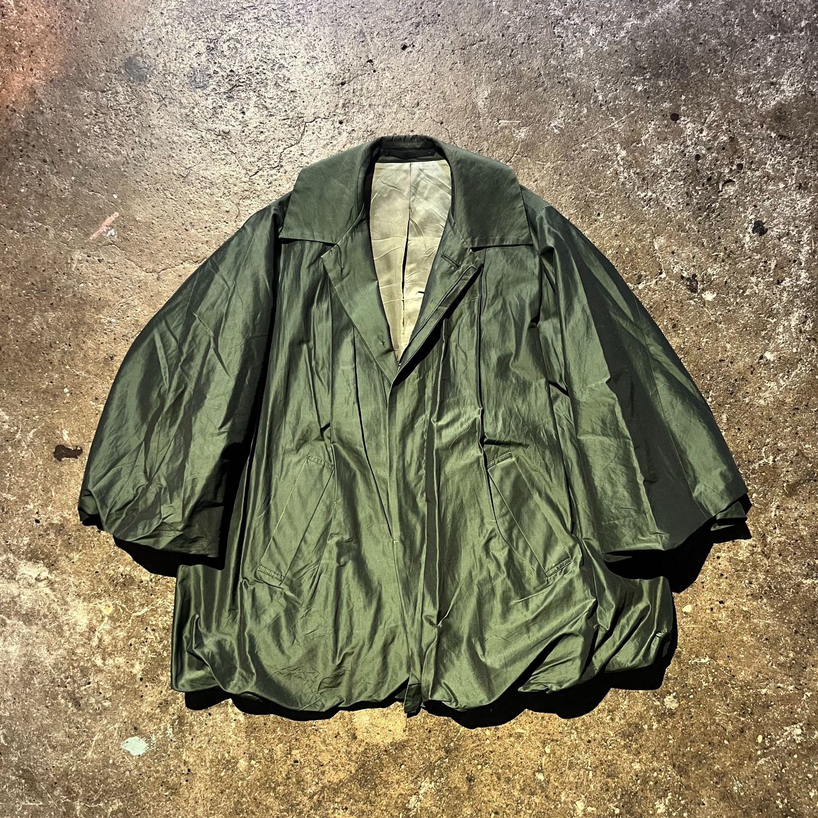 noir kei ninomiya 20ss サテンバルーンジャケット XS コットンシルク