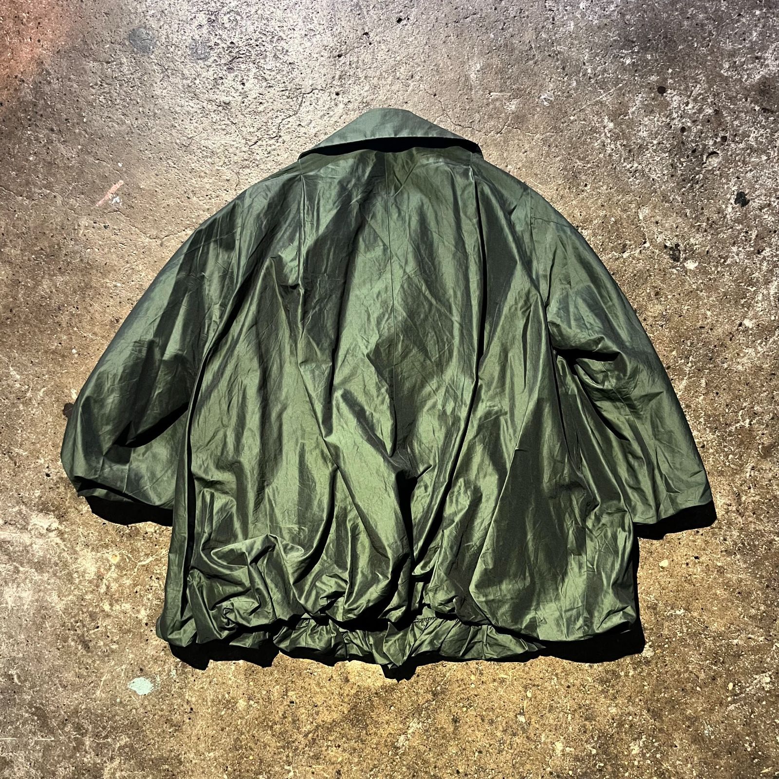 noir kei ninomiya 20ss サテンバルーンジャケット XS コットンシルク