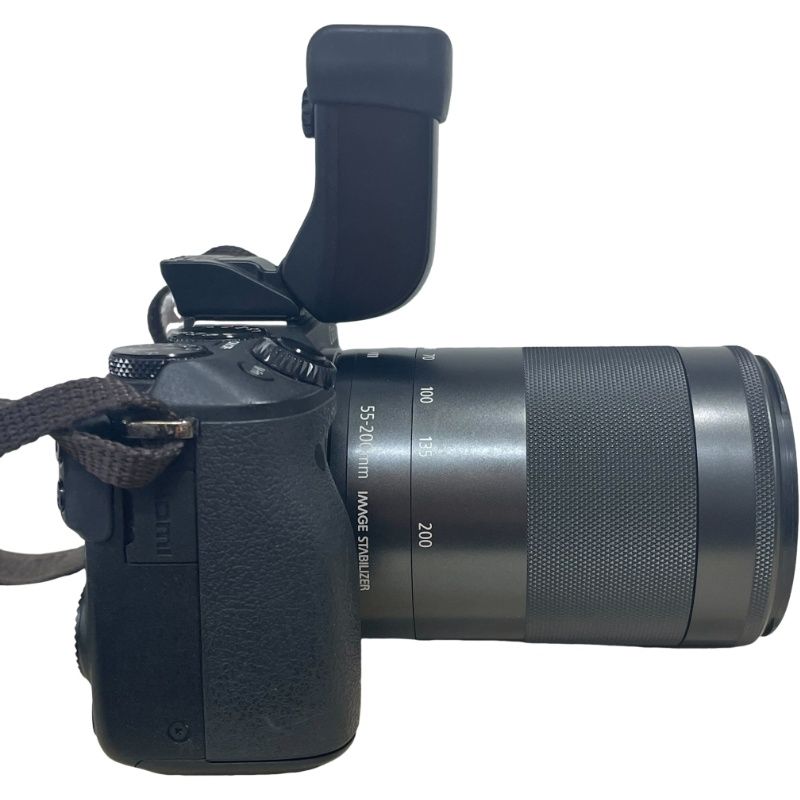 キヤノン Canon ミラーレス一眼カメラ EOS M 3 レンズキット レンズセット EF-M 55-200 mm F 4.5-6.3 IS STM ブラック