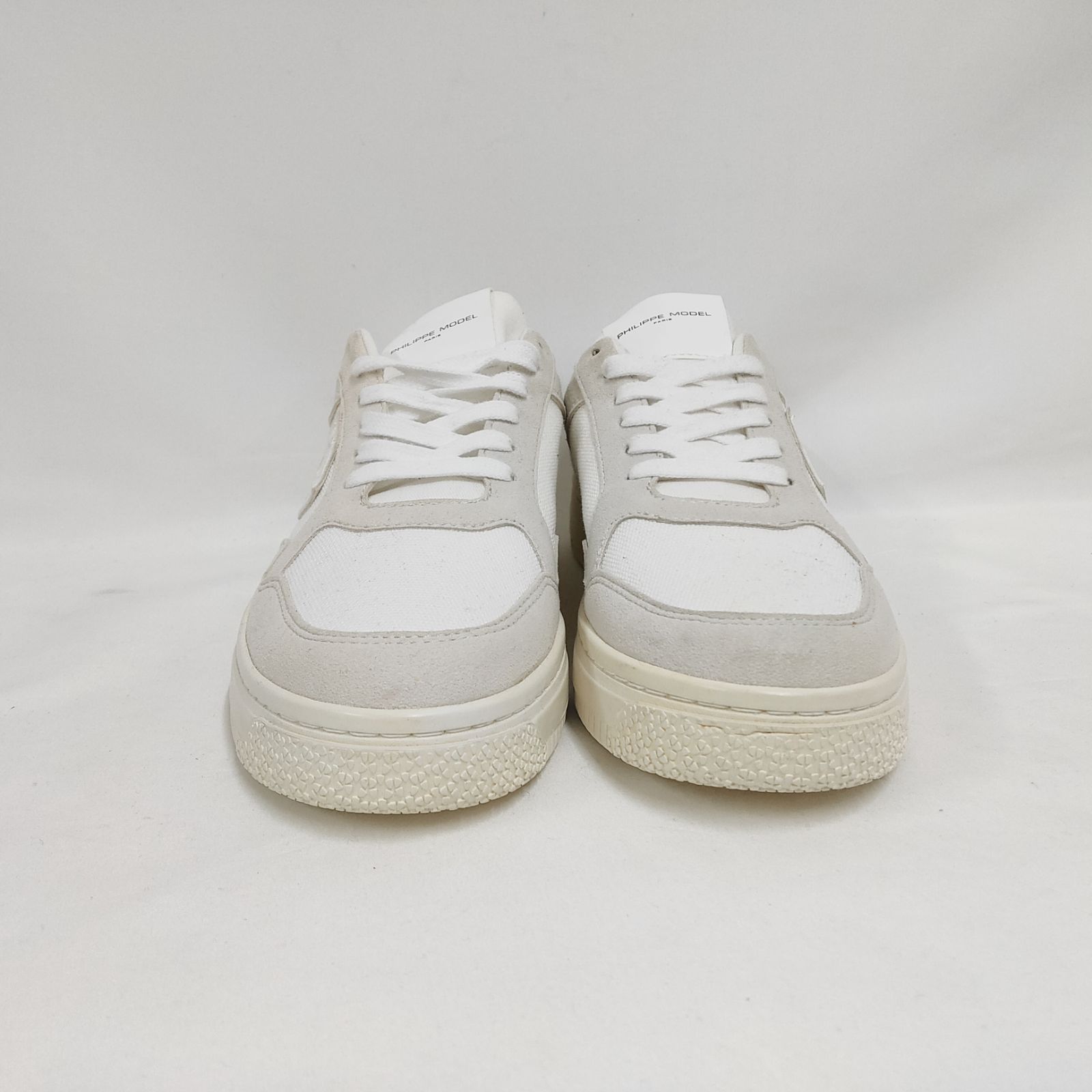 ♥ フリップモデル リヨン ローカットスニーカー ホワイト 26 cm PHILIPPE MODEL ACBCコラボ キャンバス