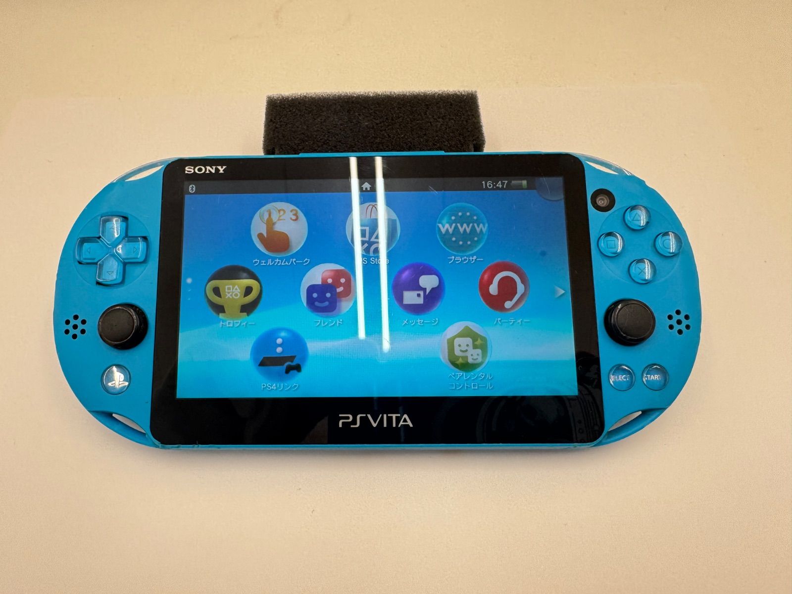 起動 済み 扱い PS Vita PCH 2000 本体 アクアブルー S 0 3