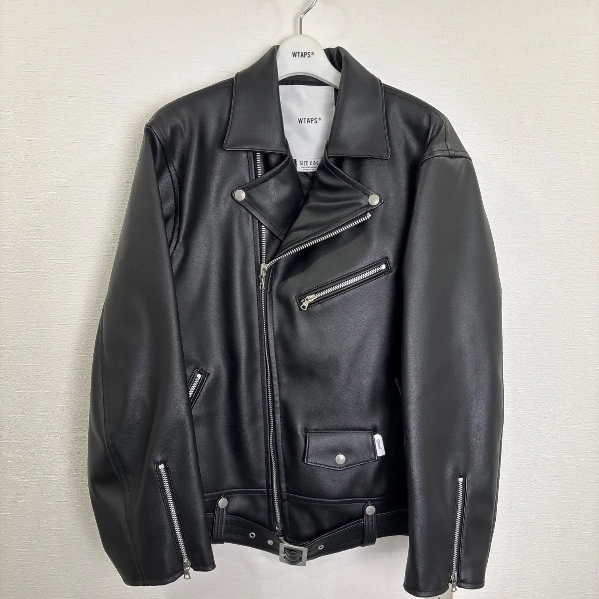 R00218｜WTAPS ダブルタップス｜Leather Jacket レザージャケット 