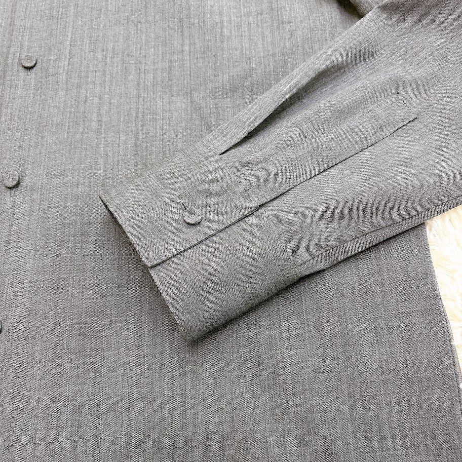 新品】定価:161700円 JIL SANDER ジルサンダー 24AW FINE WOOL RIPSTOP