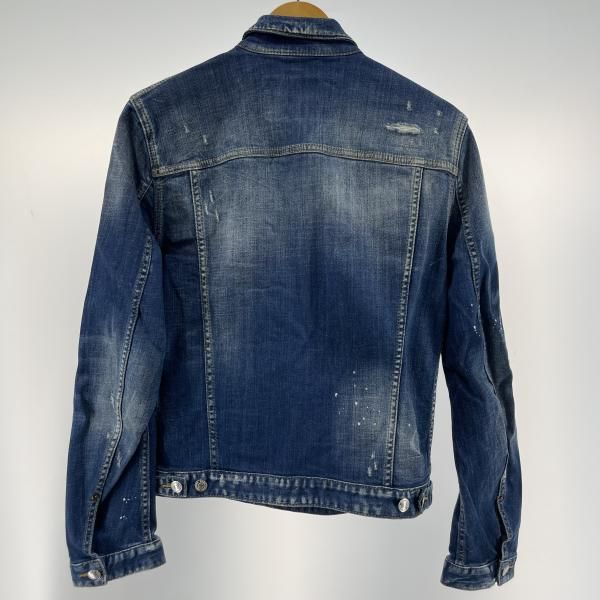 DSQUARED2 デニムジャケット サイズ48 希少 DSQUARED2 ディースクエアード2 デニムジャケット サイズ48