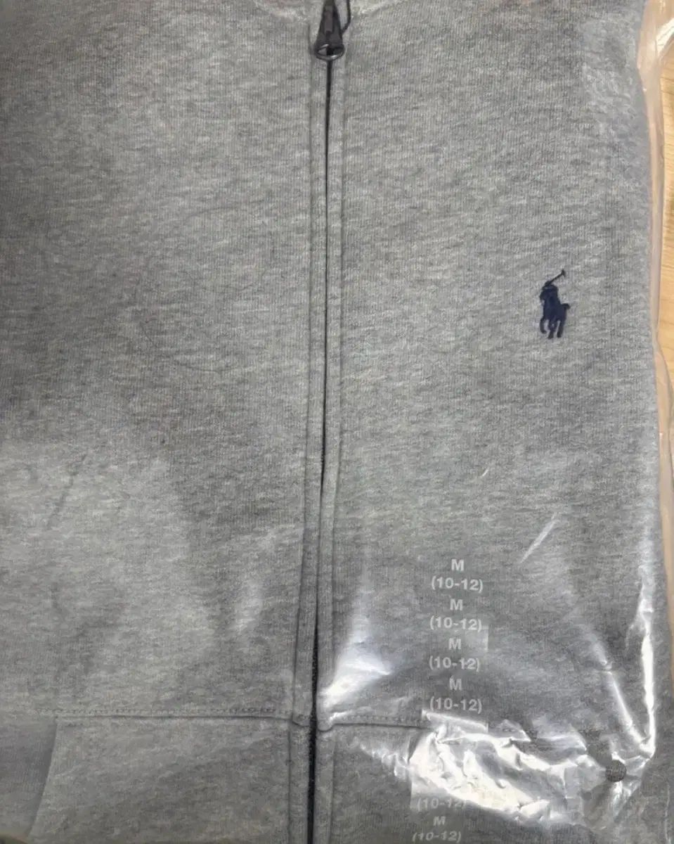 ポロ ラルフローレン グレー フーディ ジップアップ チャイルド
