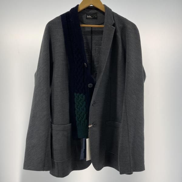 kolor 21 AW ドッキングテーラードジャケット サイズ3 WCM J 10201 グレー カラー 19