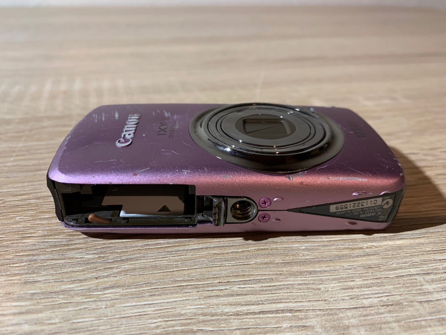 パープル デジカメ