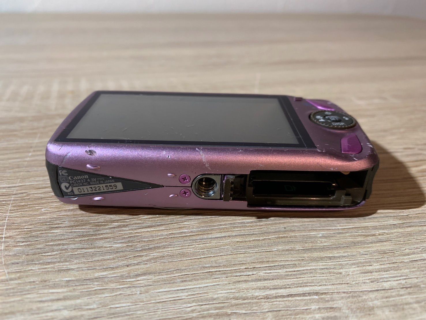  7552 Canon IXY DIGITAL 930 IS パープル デジカメ コンパクトデジタルカメラ デジタルカメラ