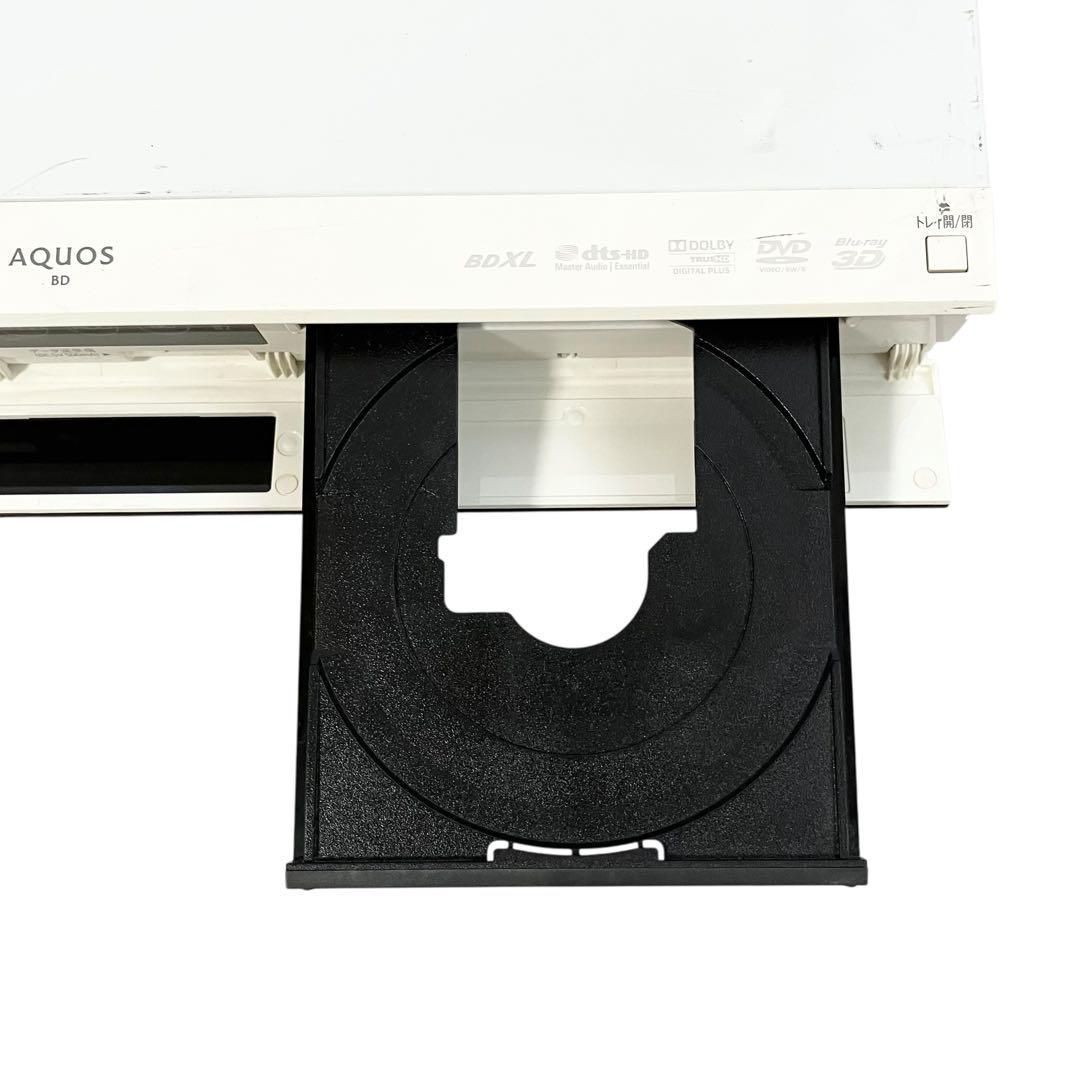 SHARP AQUOS 2番組同時録画 500GB ブルーレイレコーダー BD-W570SW
