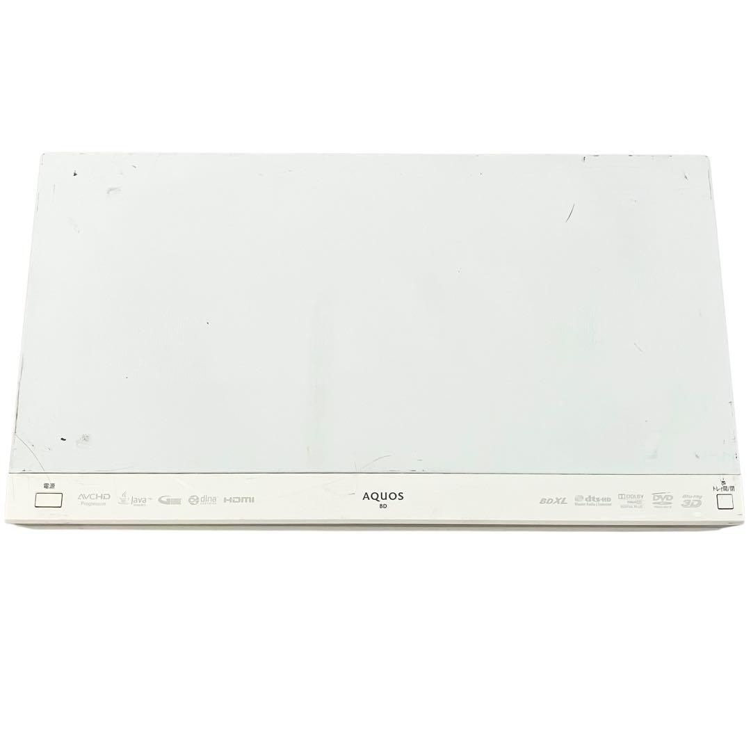 SHARP AQUOS 2番組同時録画 500GB ブルーレイレコーダー BD-W570SW