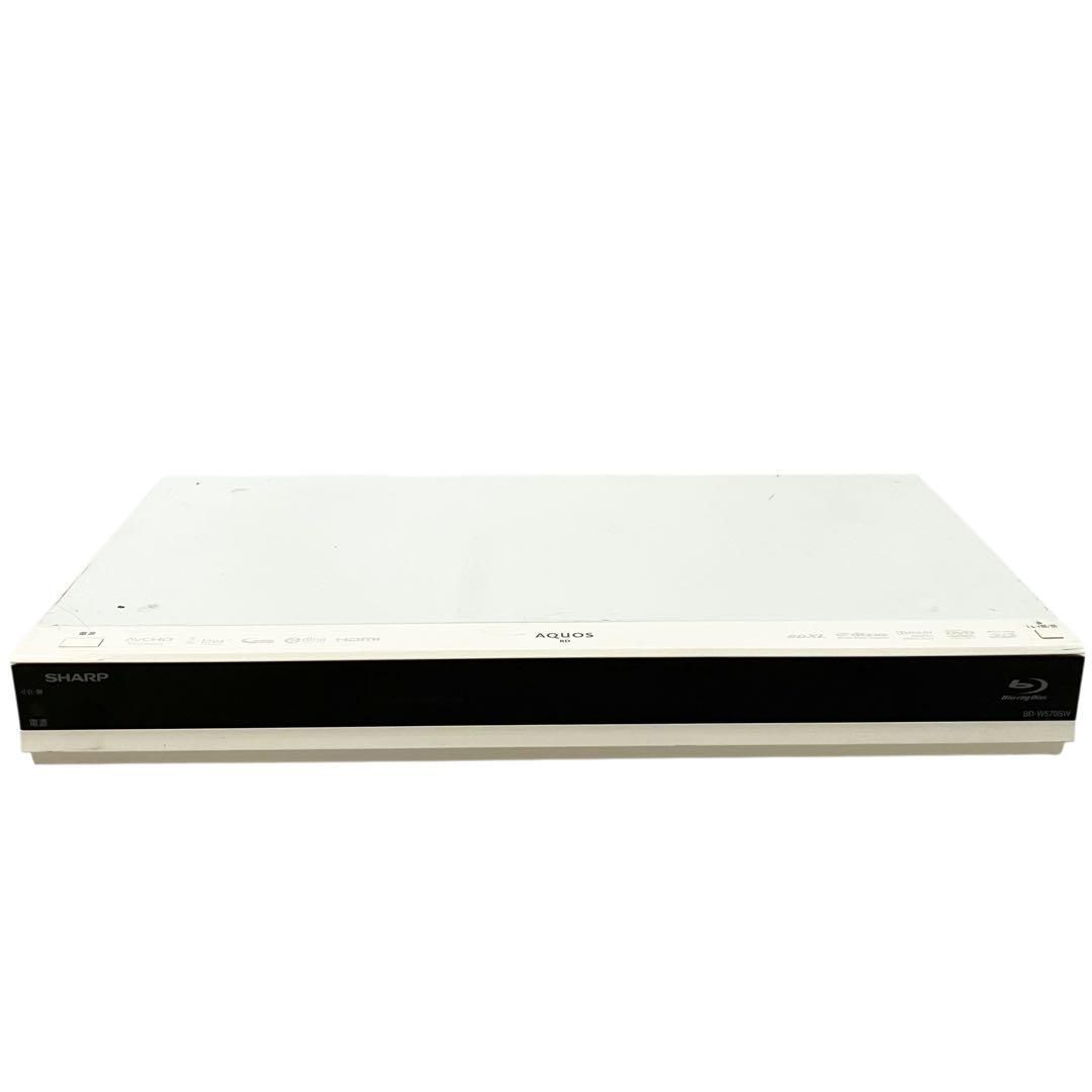 シャープ 500GB 2チューナー ブルーレイレコーダー ホワイト AQUOS BD-W570SW(中古品) SHARP AQUOS 2番組同時録画 500GB ブルーレイレコーダー BD-W570SW
