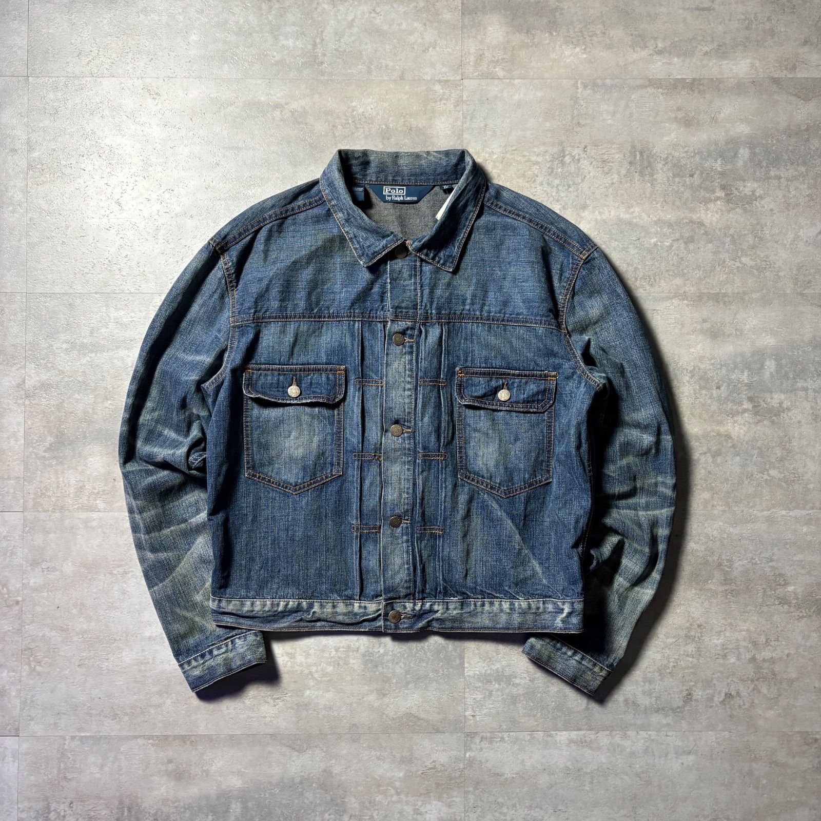 polo by Ralph Lauren 507xx 2nd TYPE デニムジャケット XL デニム