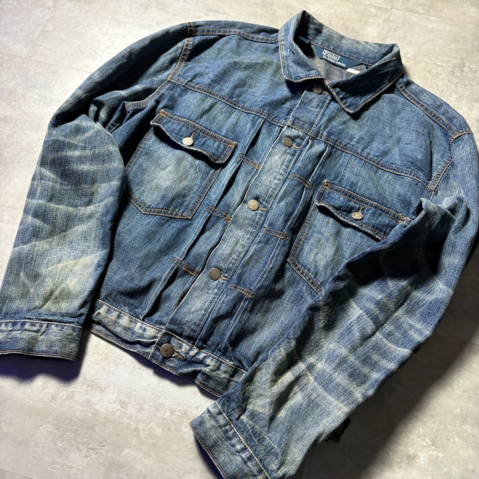 polo by Ralph Lauren 507xx 2nd TYPE デニムジャケット XL デニム