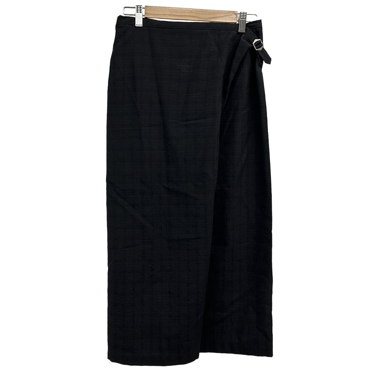 tricot COMMEdesGARCONS トリココムデギャルソン ロングスカート サイズM レディース 黒 チェック柄