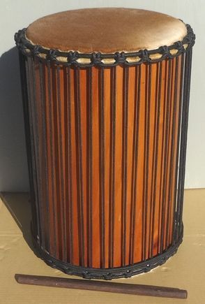 中型ドゥンドゥン ジュンジュン マホガニー胴材 〜サンバン～ 単体 ジャンベ ジェンベ アフリカン リズムアンサンブル